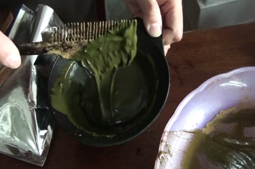 调制靛蓝粉